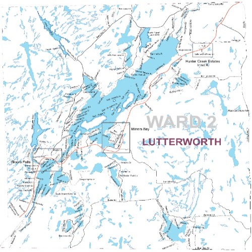 Ward 2 Lutterworth map