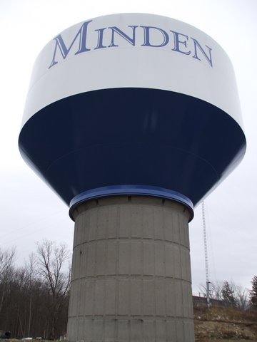 Minden Hills water tower