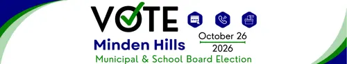 Minden Hills Votes 2026 Election Logo