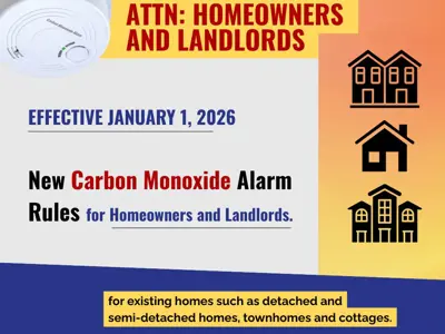 Carbon Monoxide Alarm New Rules Effective January 1, 2026