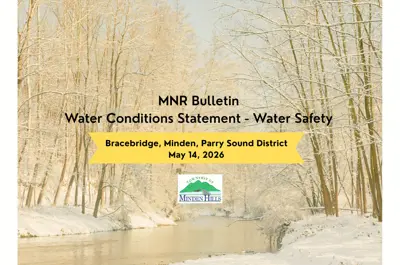 MNR Water Conditions Statement - Water Safety